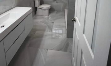 Bathroom Flooring Tile Installation in Plymouth County