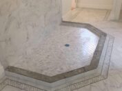 Shower Floor Tile Installation Services in Plymouth County MA and Cape Cod.